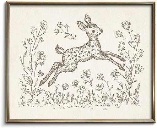 Miniatura 27 de Vodefoad Arte de pared vintage para árbol de Navidad, retro, neutro, antiguo, árbol de Navidad, pintura vintage de árbol de Navidad, impresión Árbol