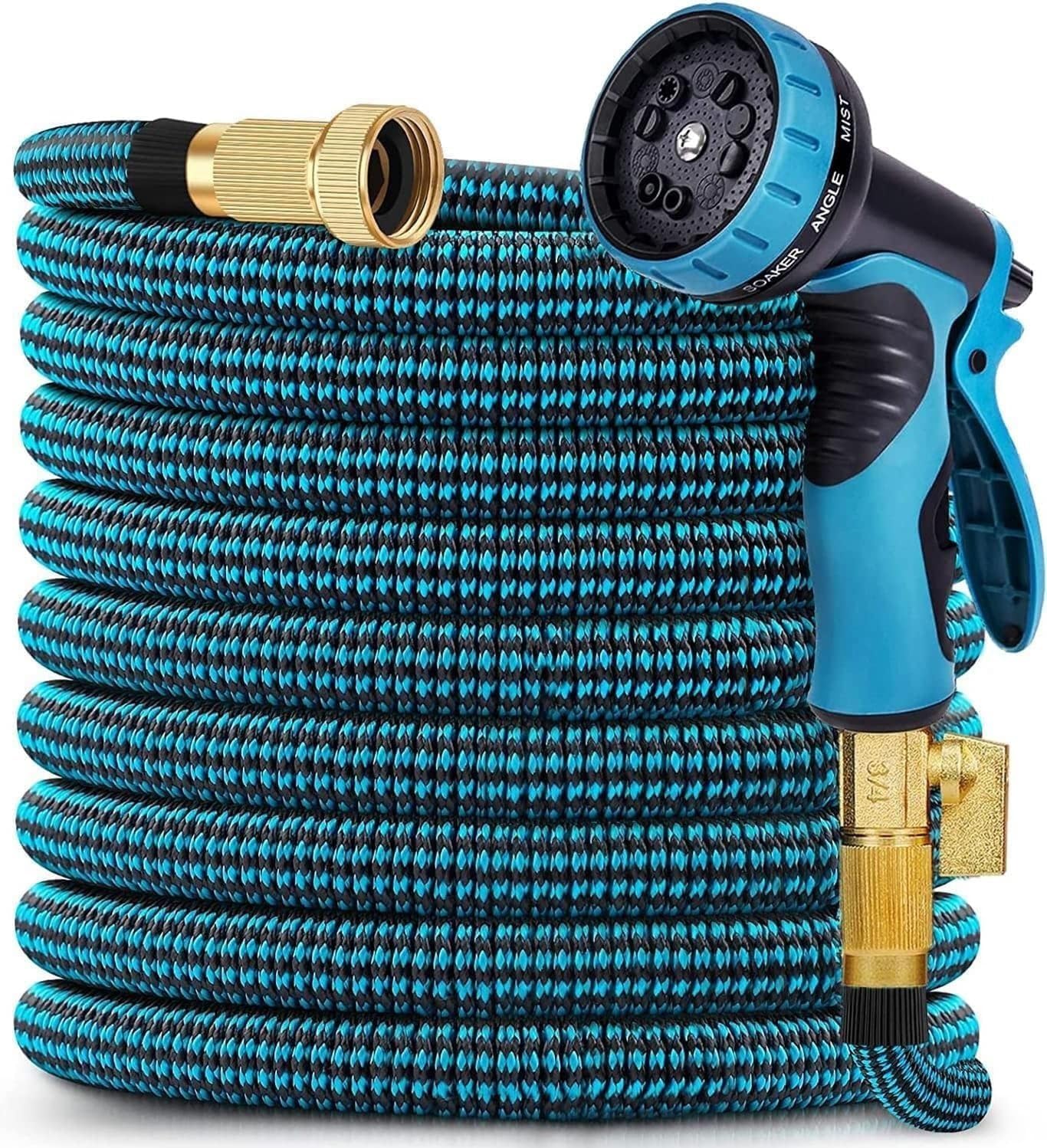 Expandable Garden Hose 100ft, Flexible Water Hose with 10