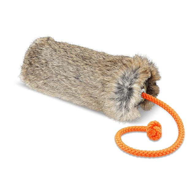 Foto 4 de 6 de Firedog Dúmmy con forro de piel de conejo auténtica - Snackdummy con cremallera e interior resistente al agua