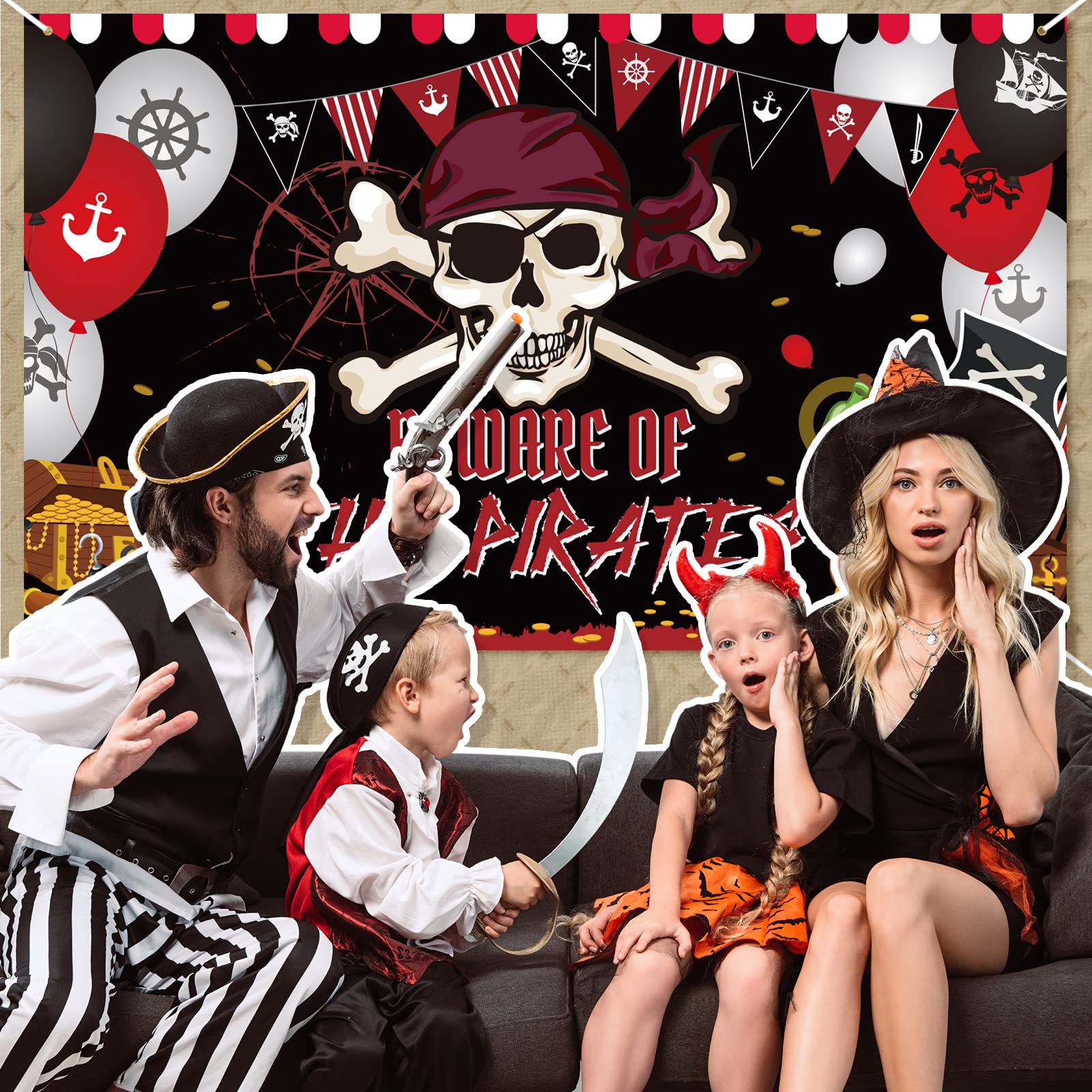 Ilustración De Decoración Del Tema Del Pirata Y Apoyos De La Cabina De La Foto Gm696038246 128872693