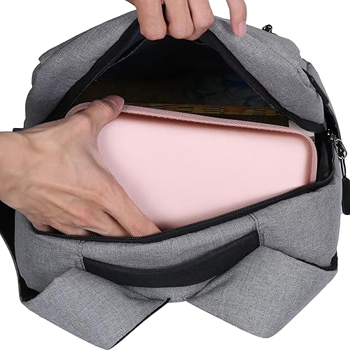 Miniatura 2 de Khanka Estuche de viaje rígido de repuesto para calculadora gráfica de color Texas Instruments TI-83 PlusTI-84 PlusTI-84 Plus CE, solo funda (oro