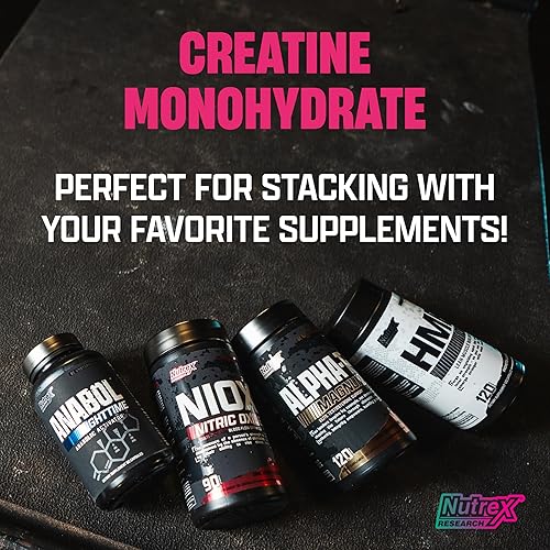Miniatura 5 de Nutrex Research Creatina en polvo saborizada, sandía de fresa  0.18 onzas de creatina, se mezcla fácilmente  Apoya la energía, el crecimiento