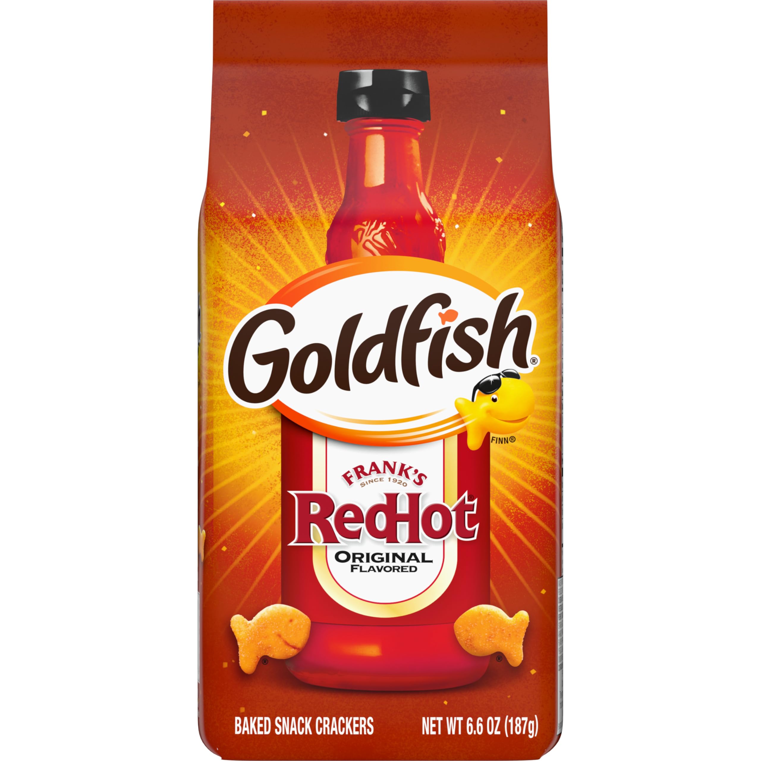 Pepperidge Farm Goldfish Limited Edition Frank's RedHot ers, 6.6 oz. Bag