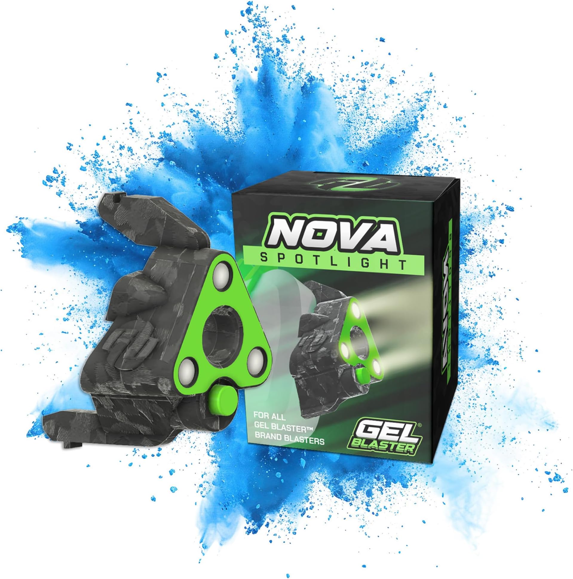 Nova Light Attachment for the Surge and Starfire Blasters Nova Spotter Tip Accessory - for Ages 14+