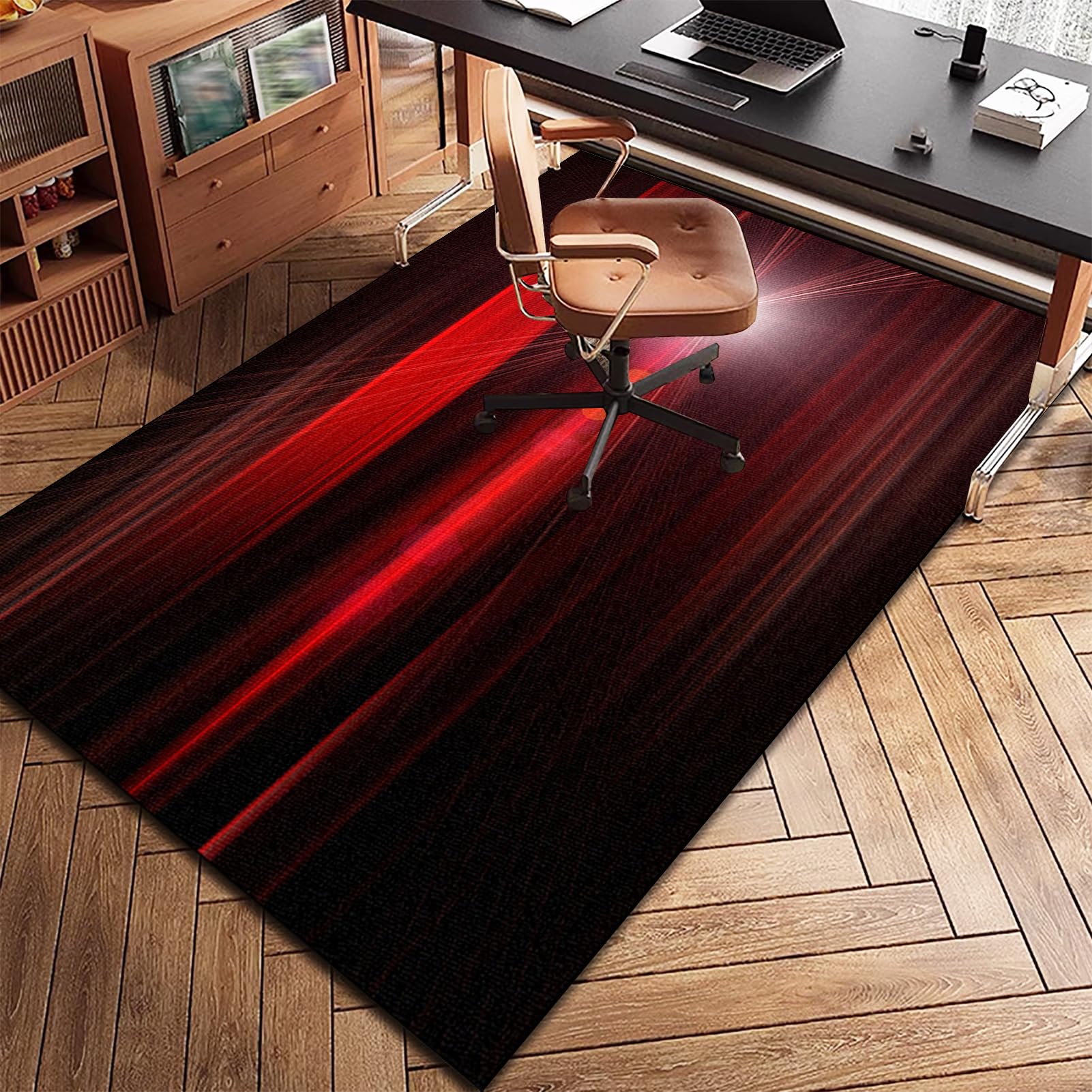 Alfombra Escritorio Suelo Antideslizante Protectora Suelo para Silla de Oficina, Alfombrilla para Silla para Suelos Duros Alfombra Silla Gaming Oficina Protectors Suelo Silla Ruedas 120 x 180 cm