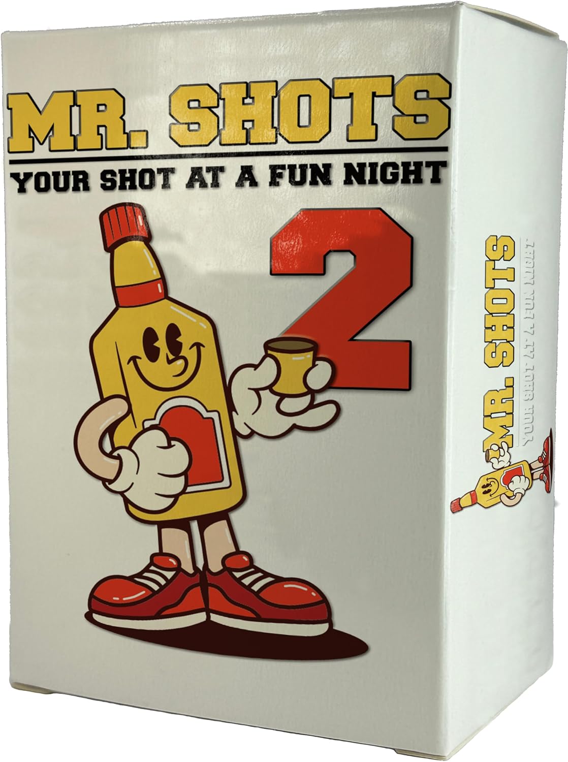 Mr Shots - Hilarious Drinking Game - The Ultimate Fun Card Game for Parties, Game Nights, Gatherings, Birthdays, and Celebrations of All Kinds
