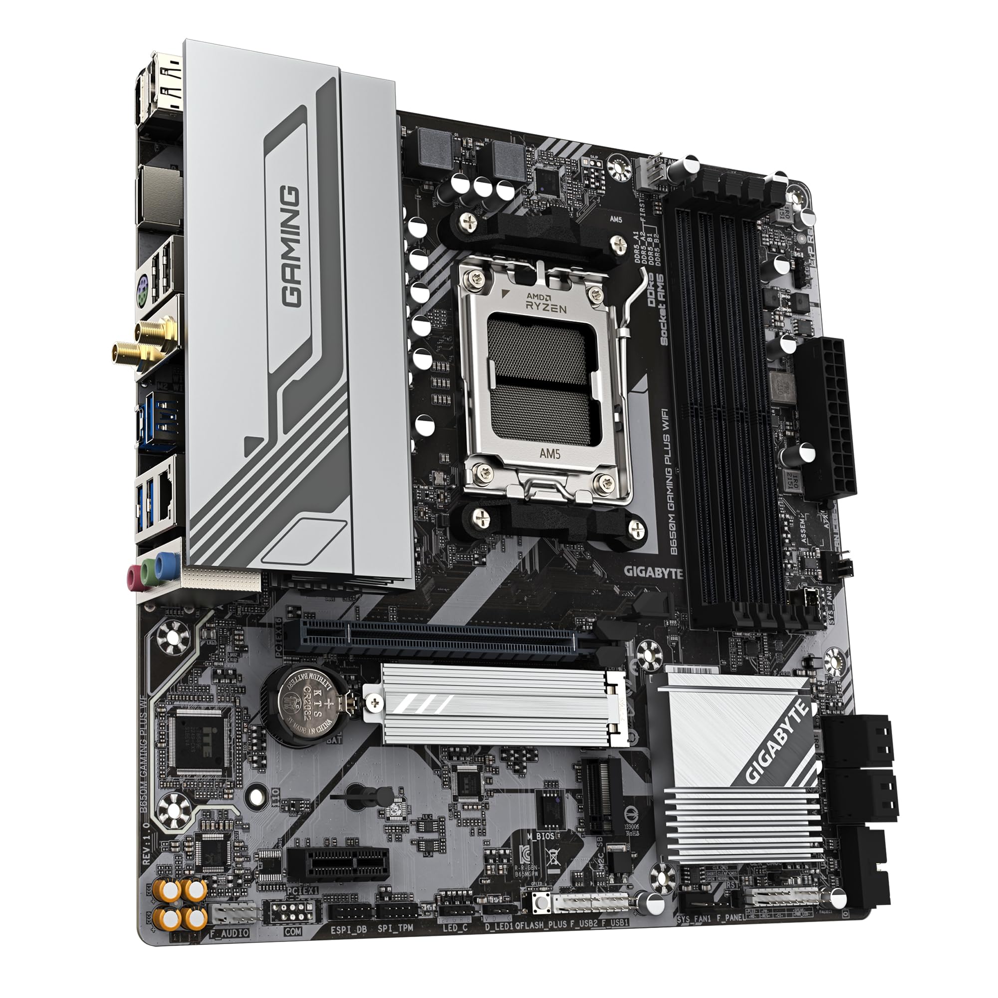 Amazon.com: Gigabyte GA-B650M Gaming Plus WF (AM5) (D) : Electronics
