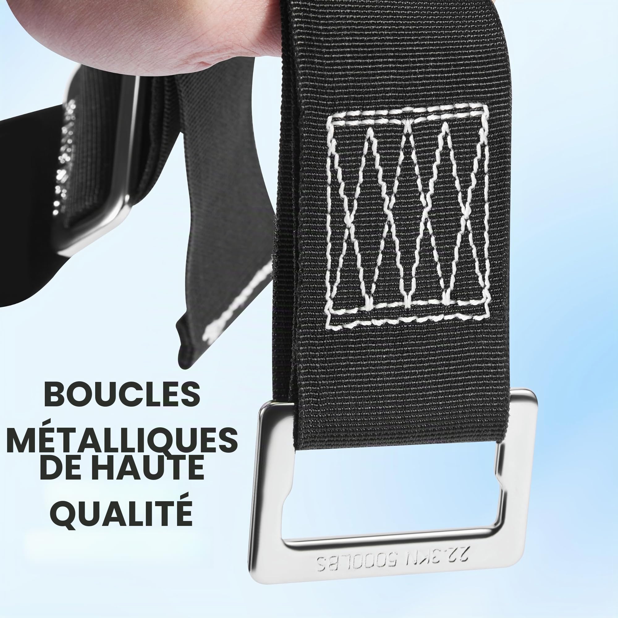 Sangles de Transport pour Meubles de déménagement - Sangle de Transport - Solides, durables et pouvant Supporter jusqu'à 300 kg - Ergonomique et Efficace pour Le Transport de Meubles sans stressv Lot