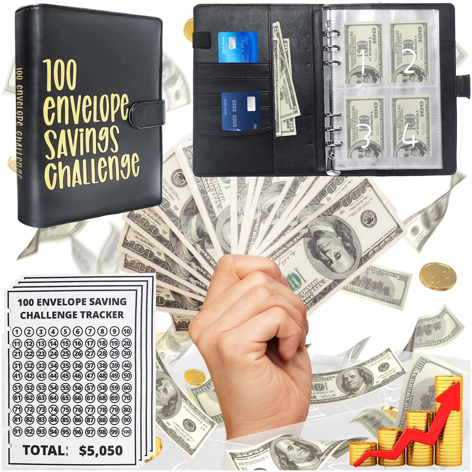 100 Saving challenge デザイン⑫ Box ver. 100 Saving challenge デザイン⑫ Box ver. 100 Saving