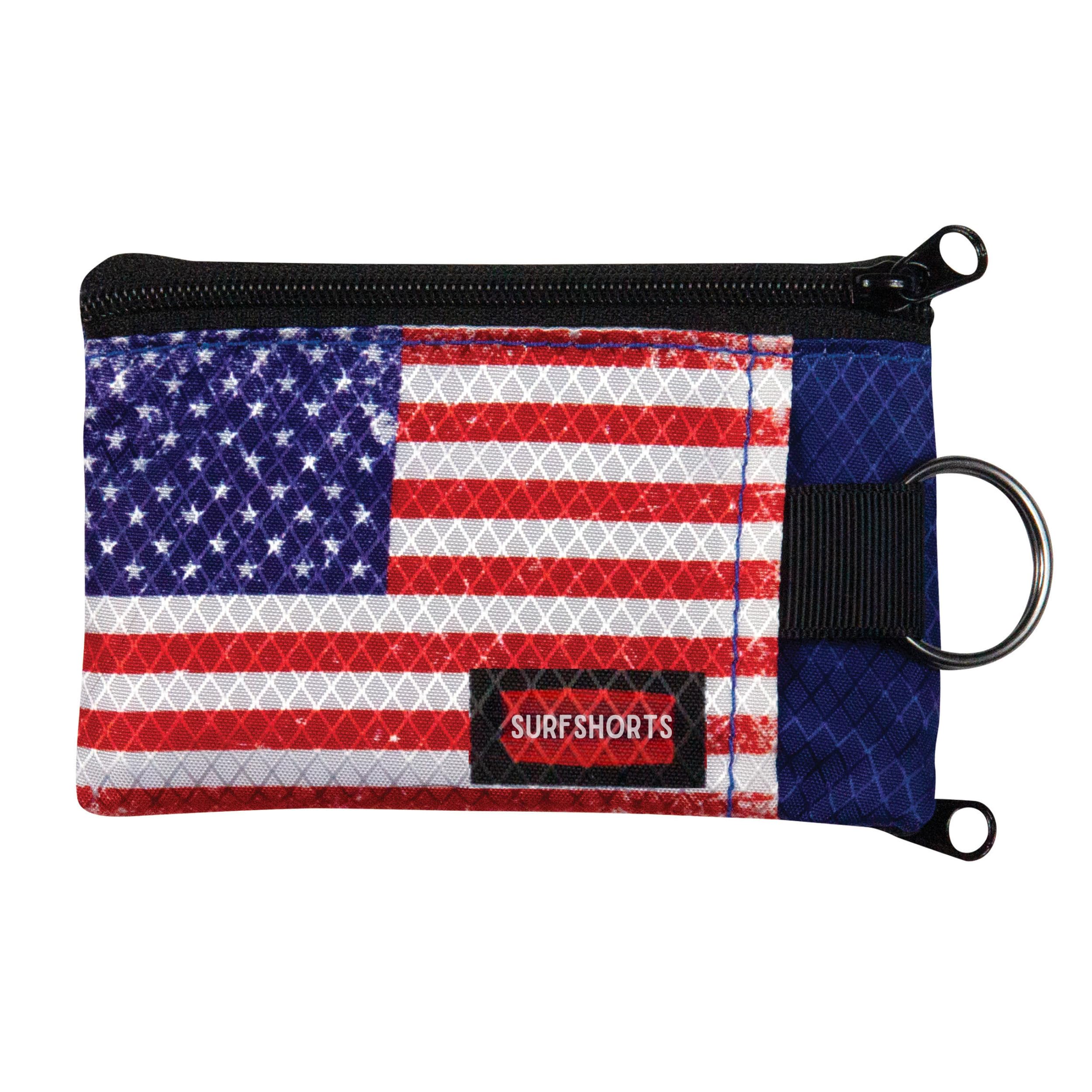 Buy Chums Unisex Surfshort Wallet With Key Ring, American , Onesize