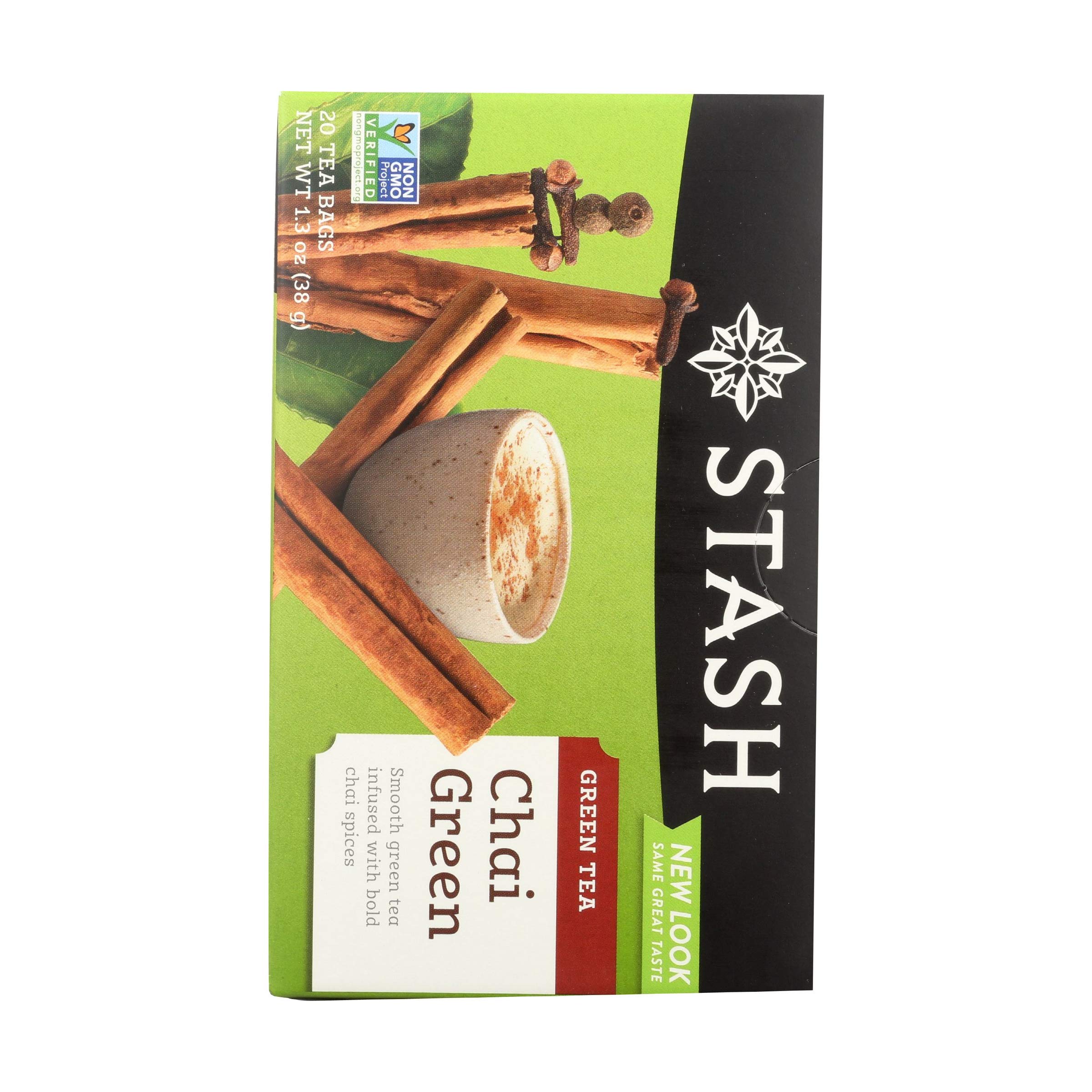 Stash Tea - Chai Green Tea - 20Bustine di tè