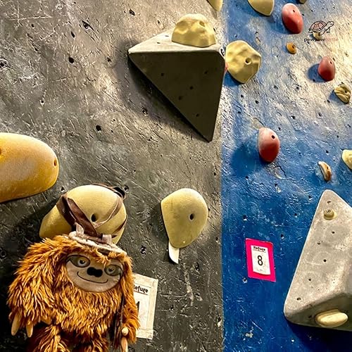 Miniatura 7 de Bonita bolsa de tiza para levantar, gimnasio y escalada en roca, cubo grande de tiza con cinturón ajustable, bolsa de polvo de agarre para boulder y