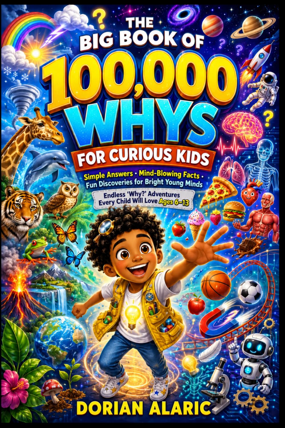 The Big Book of 100,000 WHYS for Curious Kids: Simple Answers, Mind-Blowing Facts, Fun Discoveries for Bright Young Minds Endless "Why?" Adventures Every Child Will Love Ages 6 – 13