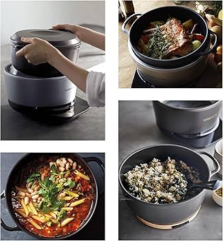 Amazon.com: Vermicular Musui–Kamado (RICEPOT) | Cast Iron