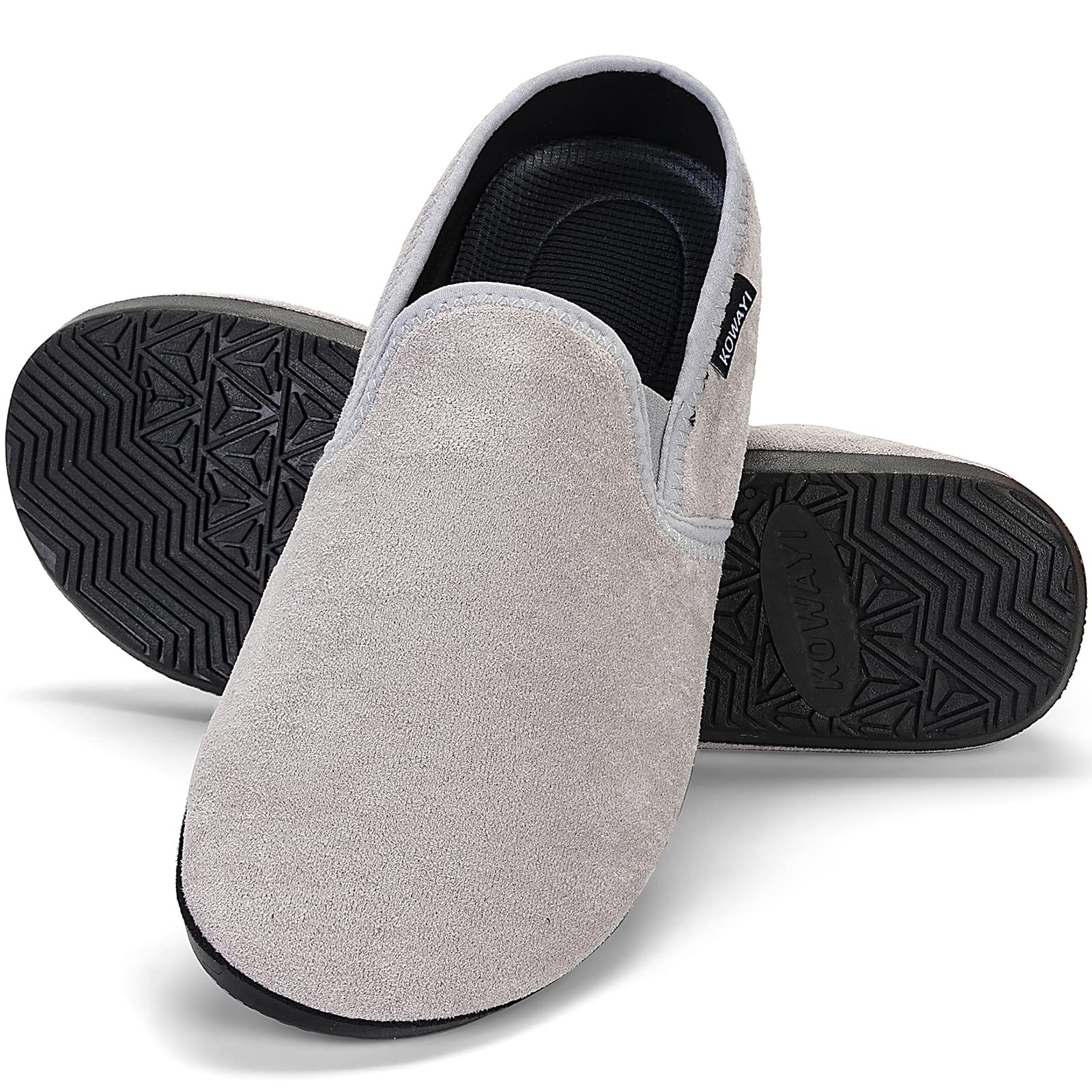 1 x Brand New KOWAYI Men s Nonslip House Slippers Closed Women s Slip