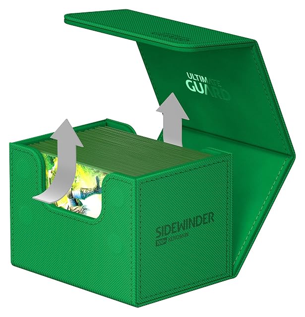 Foto 5 de 7 de Ultimate Guard Sidewinder 100+ XenoSkin Monocolor Verde