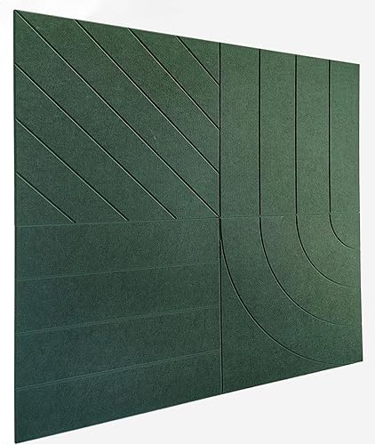 Miniatura 22 de Paneles acústicos, paquete de 12 paneles de pared insonorizados de 24 x 24 x 0.4 pulgadas, paneles de amortiguación de sonido de alta densidad, gris