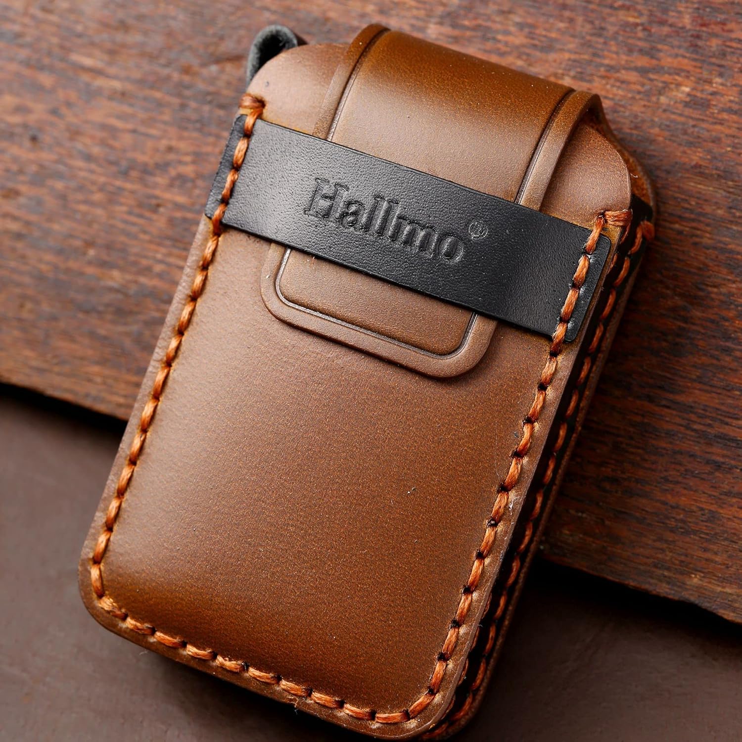 HIBEYO Leather Car Key Fob Cover with Keychain fits for Mazda 3 6 Hatchback Alexa Cx3 Cx4 Cx5 Cx7 Cx8 Cx9 Cx30 Car Key Case Cover Smart Remote Car Key Keyless Entry Holder 4 Button Brown