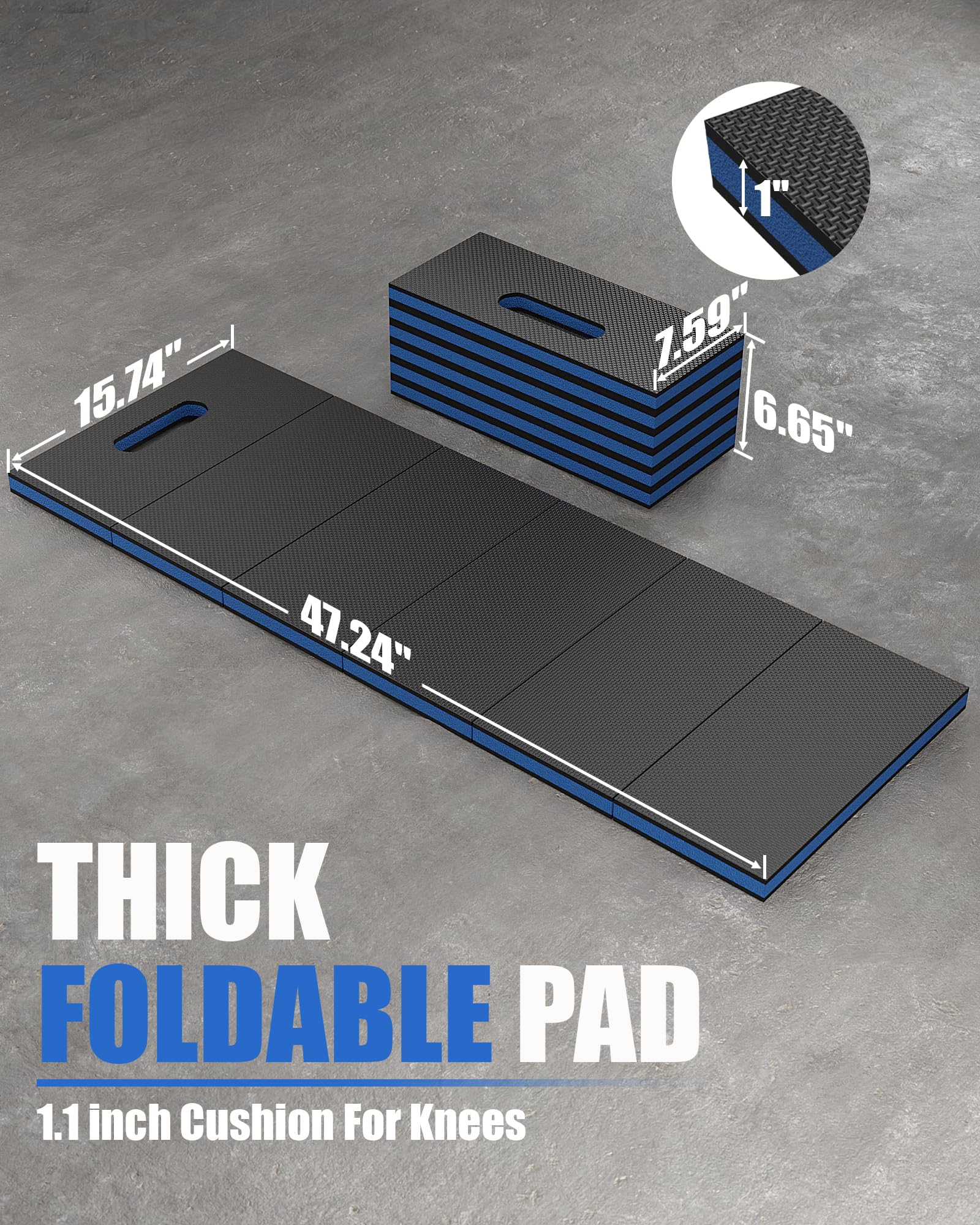 Amazon.com: Mechanic Mat, 47.2 x 15.7 x 1 Inch Foldable Mechanic