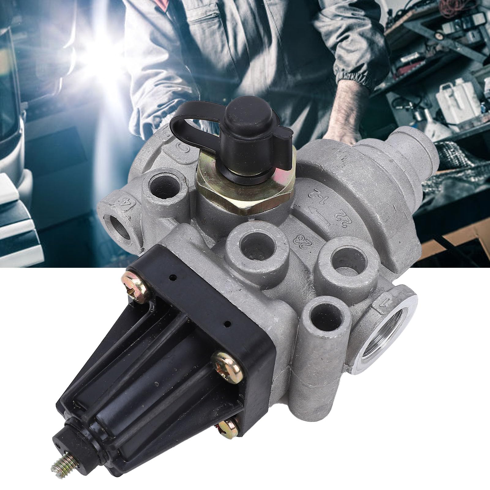 Sostituzione della Valvola di Regolazione della Pressione per il regime Frenante Aria Compressa Wabco, Struttura in Metallo Ad Alta Resistenza con compatibilità Universale