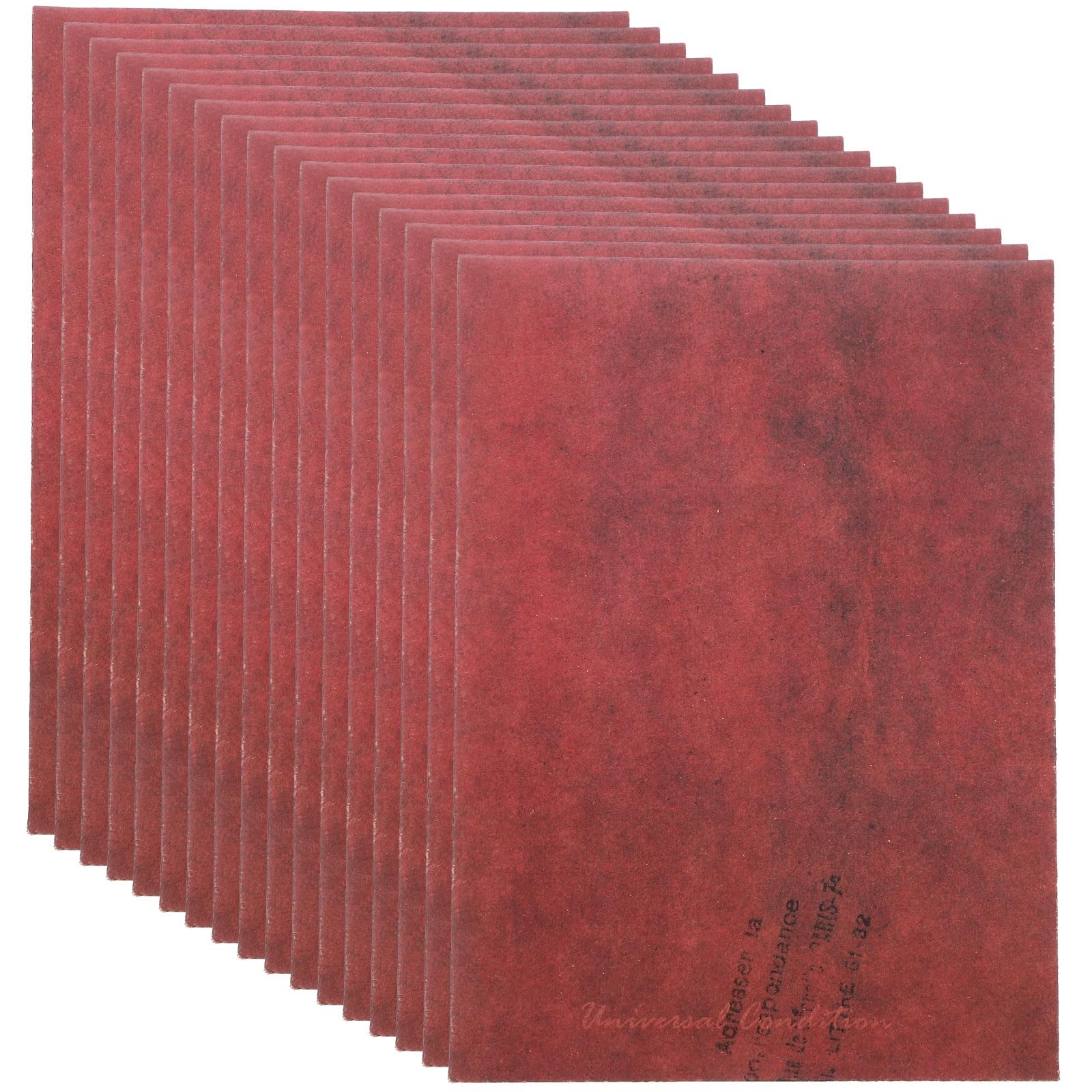 VALICLUD Papiertüten Saatgutaufbewahrungstaschen Multifunktionale aus Papier 100 Stück Rote Vintage 4x6 Zoll Flache Bastelpapiertüten für Verpackung und Aufbewahrung