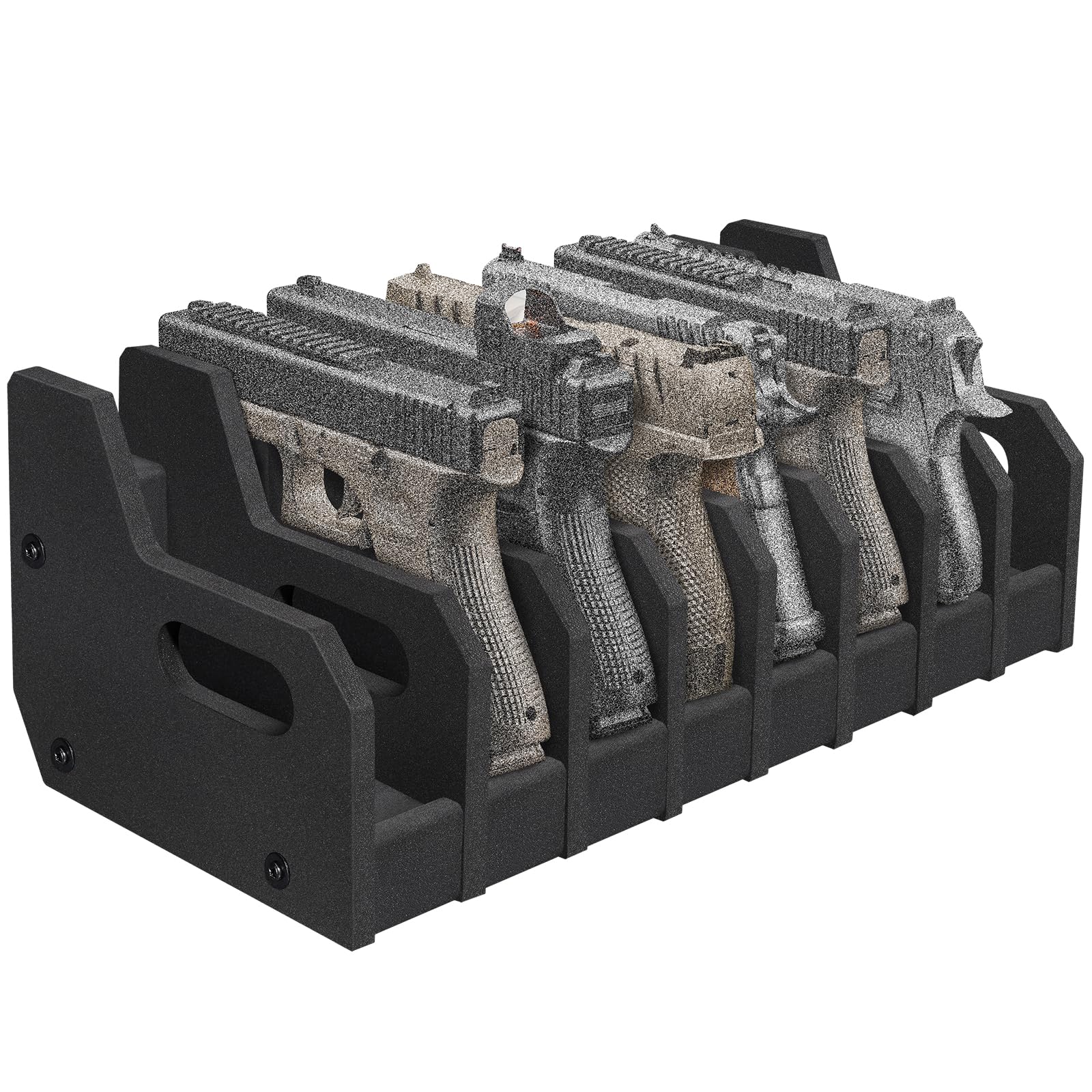 Snapklik.com : Foam Pistol Rack For Gun Safe Shelf Handgun Rack Pistol ...