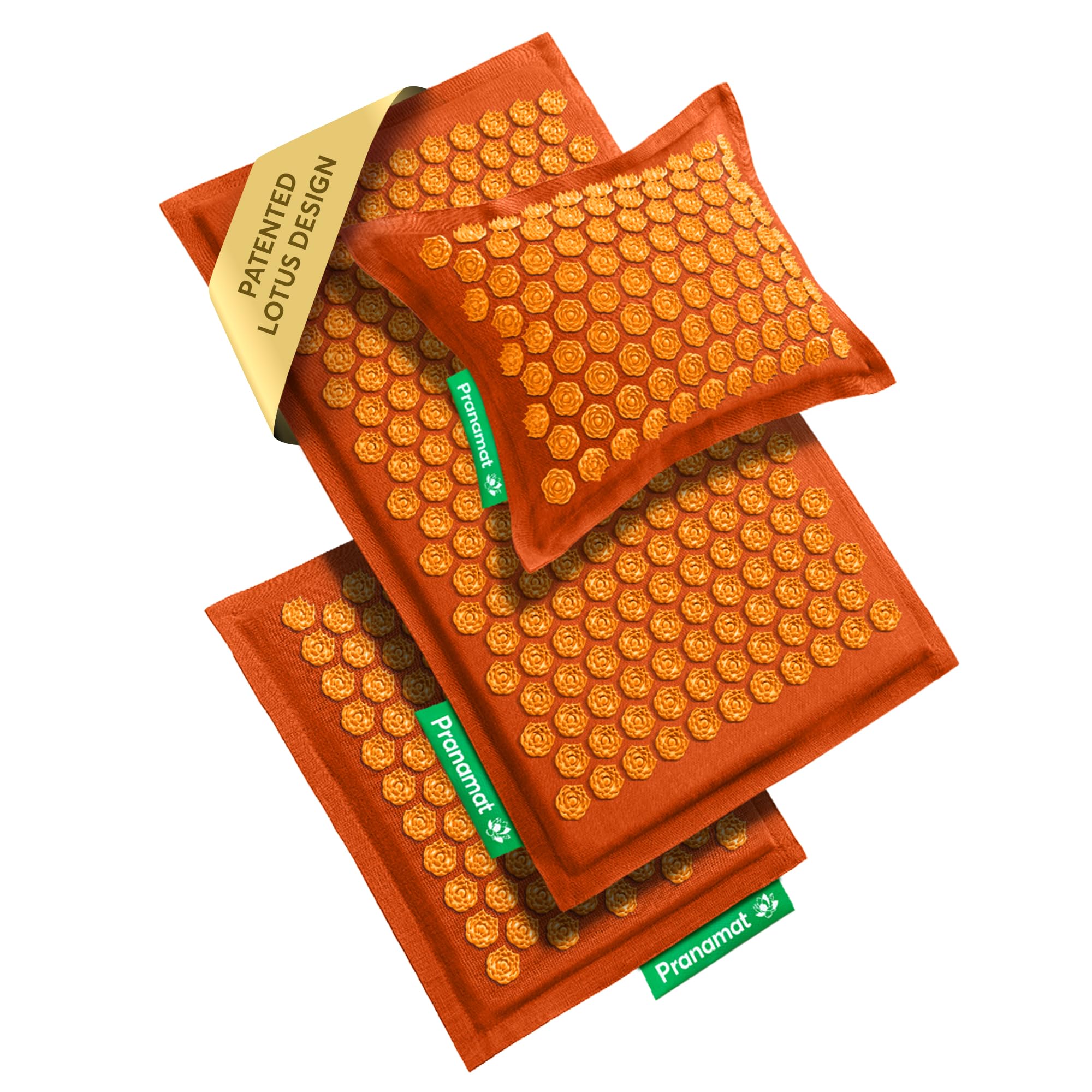 Amazon.com: Pranamat Acupressure Large & Small Mat with Pillow Set