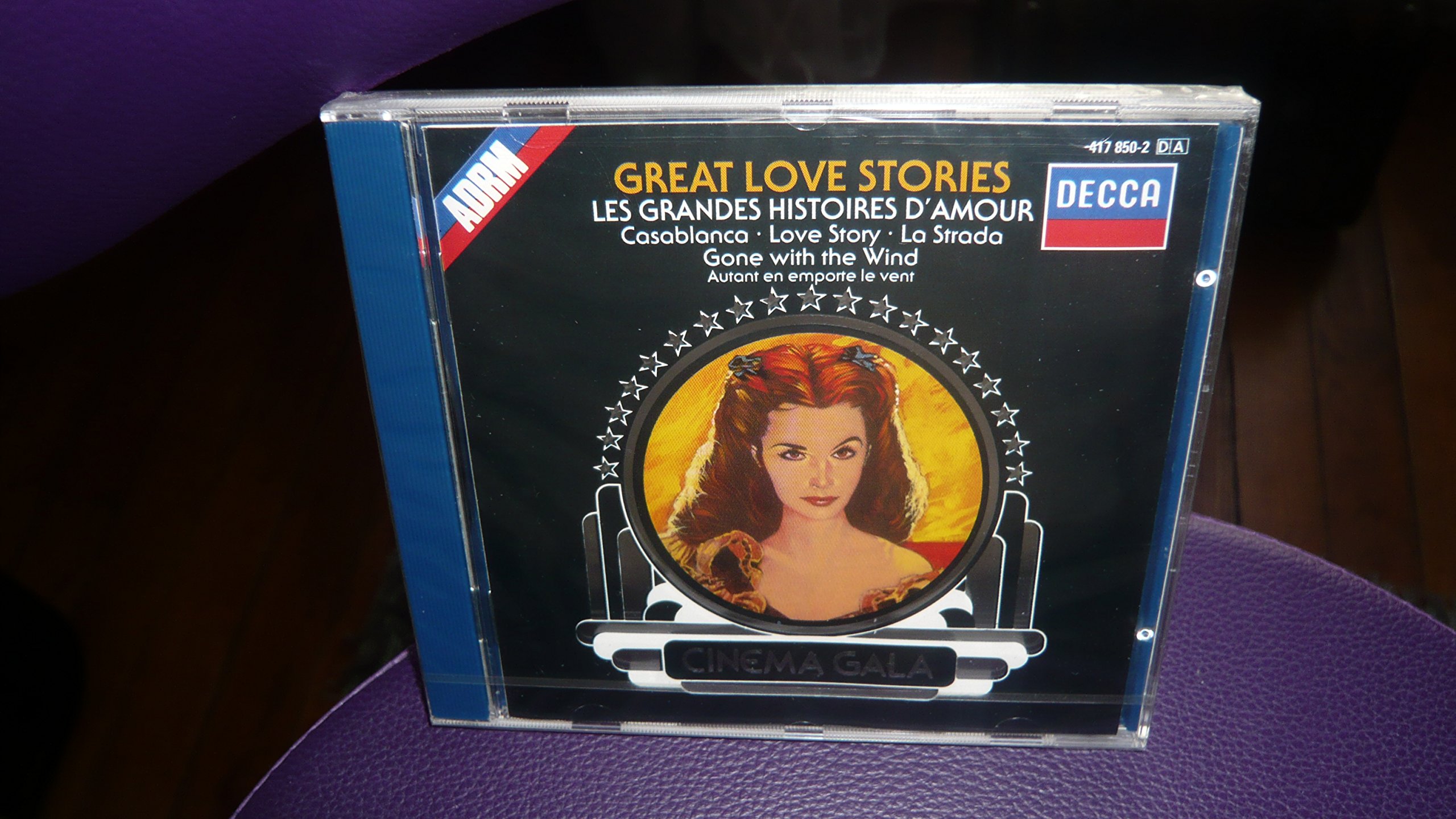 Great Love Stories / Casablanca / Love Story [Audio CD] Cinema Gala