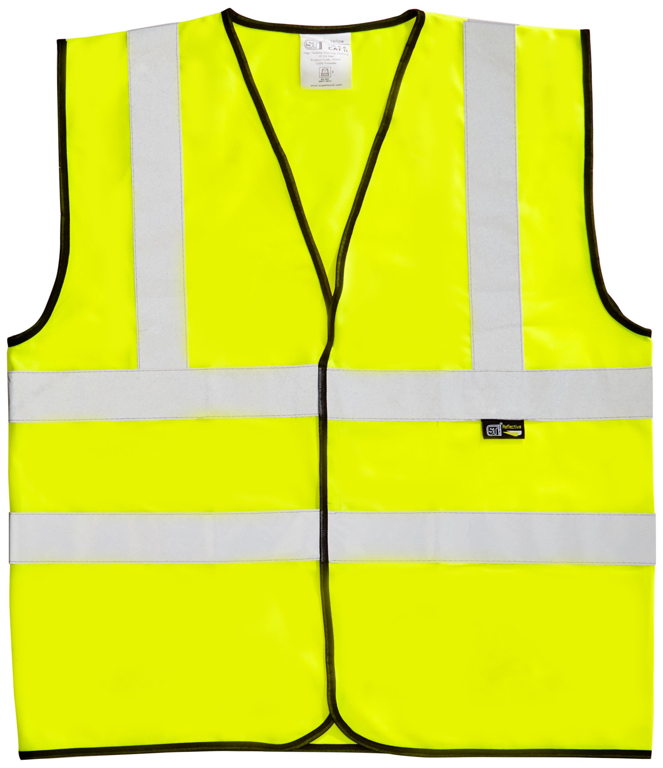Supertouch Hi-Vis Vest Yell/bla Gio 2B C2 Xl from B&Q