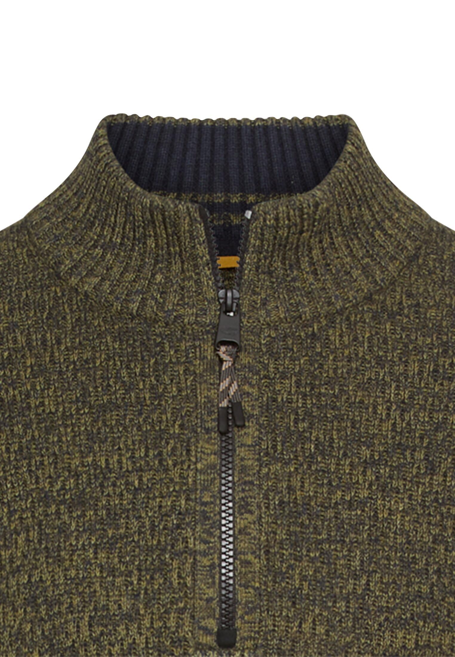 camel active 409530-6k06 sweter, zielony leśny, rozmiar L męski, Zielony las, L