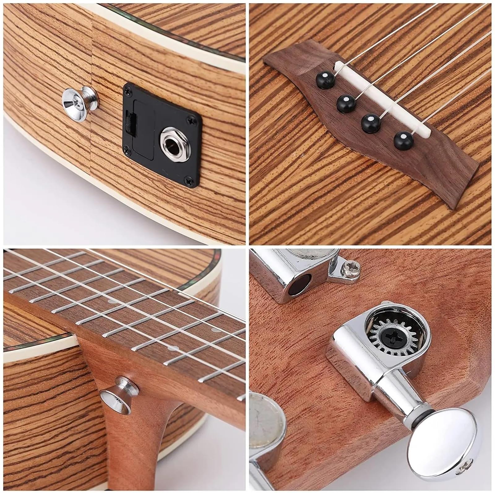 Ukulele Set Ukulele Baritono Da 30 Pollici Per Ukulele Elettrico Per Principianti Adulti E Giocatori Professionisti
