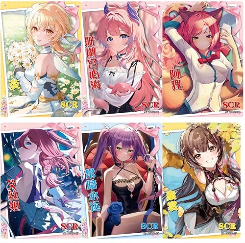 Miniatura 3 de 150 piezas Goddess Story TCG Booster Box Anime Girls Trading Cards-2023 Nuevo 1YUAN (NS-10)