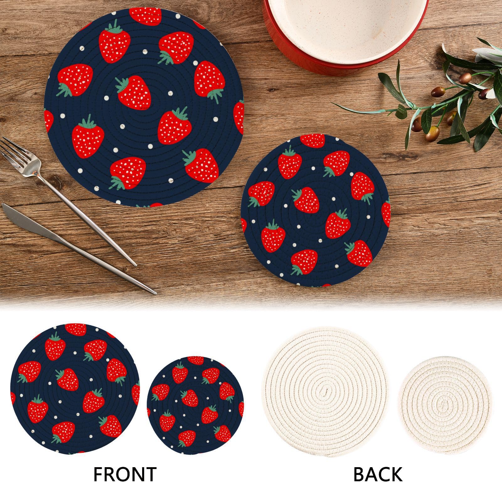 Tovaglioli di carta a forma di fragola - 15 confezioni | Decorazioni per feste | Flying Tiger Copenhagen