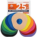 FixiC - Adhesive Patches for G7 & Stelo - 25 Pack Premium Waterproof Adhesive Patches - Pre-Cut Back Paper - Adhesive Patch for G7 - Long Fixation! (Multi-Color)