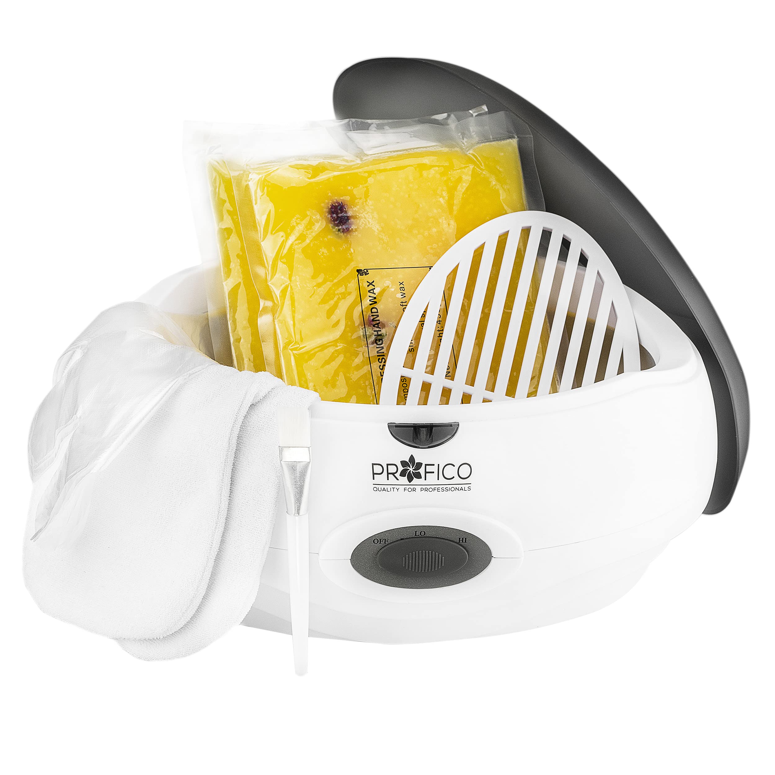 Parafiniarka 300W + zestaw akcesoriów do zabiegu parafinowego