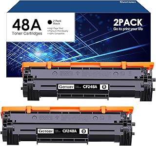 48A Toner Cartridges Compatible Replacement for HP 48A CF248A Compatible with Laserjet Pro M15w M15a M16w M16a Toner Laserjet MFP M28w M28a M29w M29a M30w M31w Printer (Black, 2 Pack)