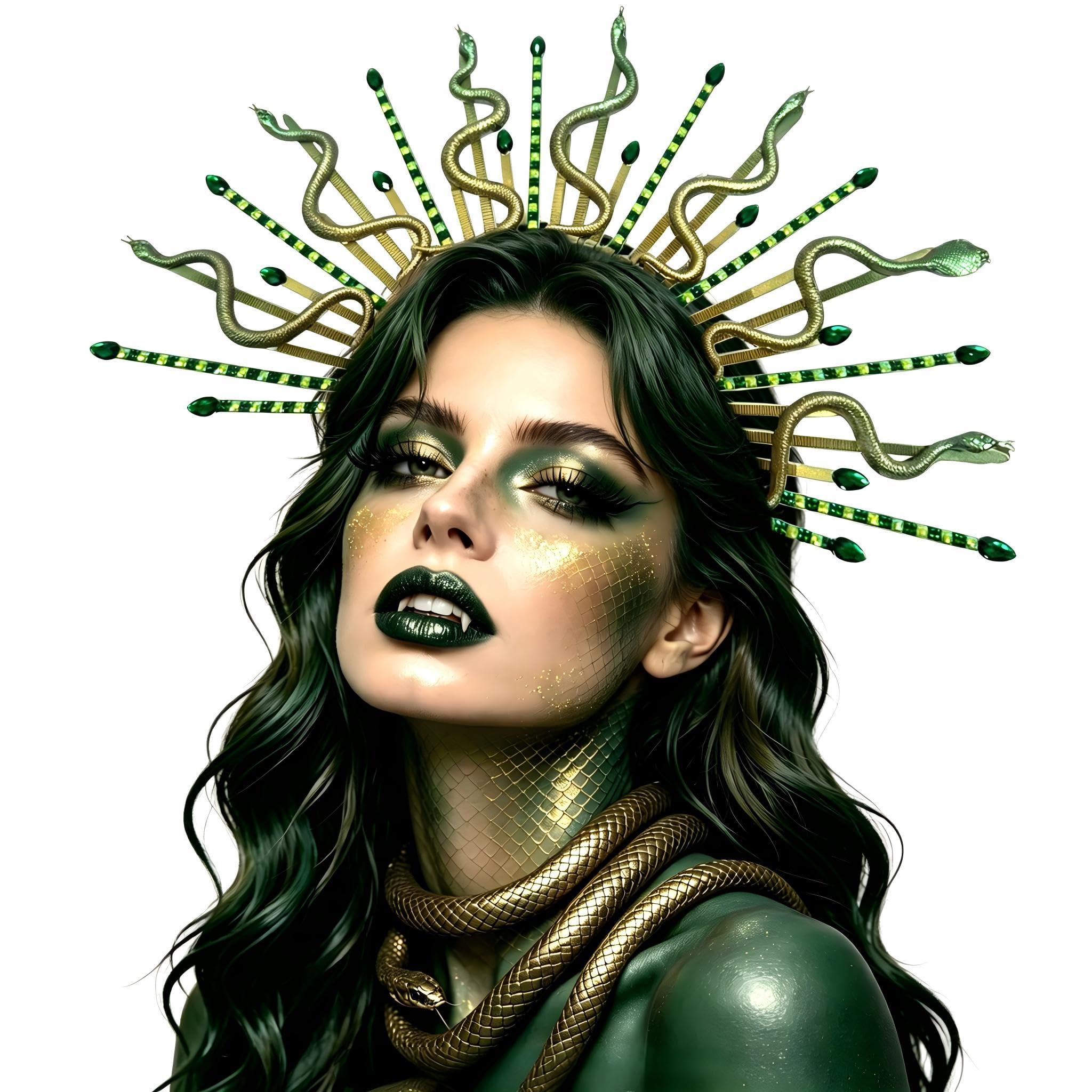LaVenty Medusa Headband Headdress Medusa Crown Of Snakes Corona De — image 1