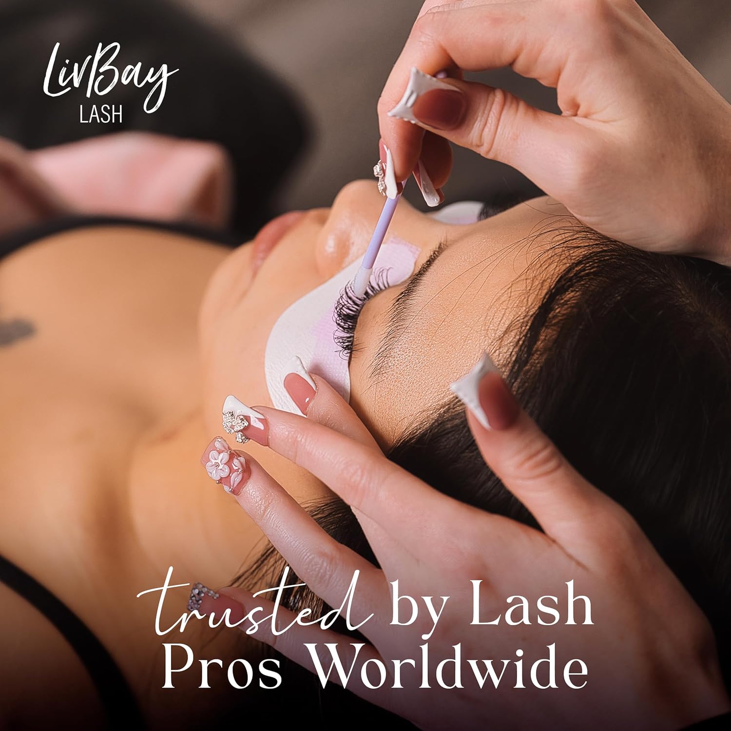 LivBay Thicky Thick Lash Growth Serum, Eyelash Growth Serum with Peptides & Botanicals, Lash Booster for Longer, Fuller & Thicker Lashes, Compatible with Extensions, 5ml - Image 7