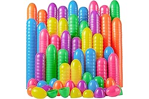 Easter Oasis: 600 Fillable Plastic Eggs for Festive Celebrations