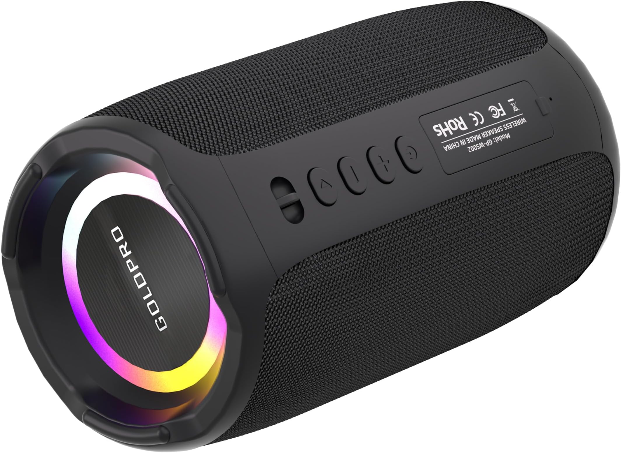 4 Supply Oqpo X10 Portable Outdoor Speakers, Ipx7 Waterproof Wireless Speaker With 24W Loud Stereo Sound, Deep Bass, Wireless 5.3, Rgb Lights, Dual Pairing, 30H Playtime For Home, Outdoor, Party