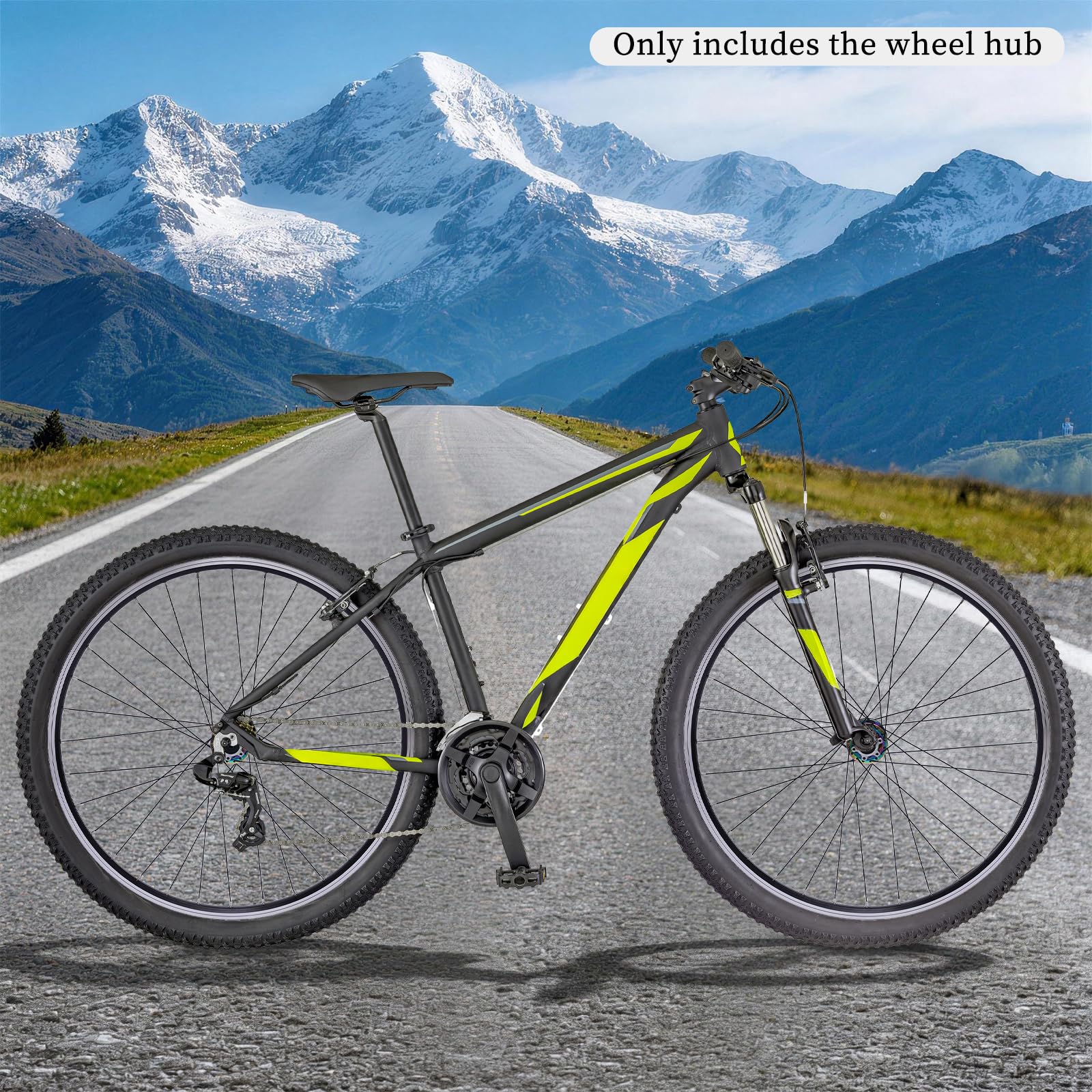 Zestaw kół do roweru górskiego, 29", lekkie felgi aluminiowe, wysokowydajne koła rowerowe, podwójna tarcza z sześcioma otworami, nośność 200 kg, kompatybilne z 7-12-krotnymi grupami zębników