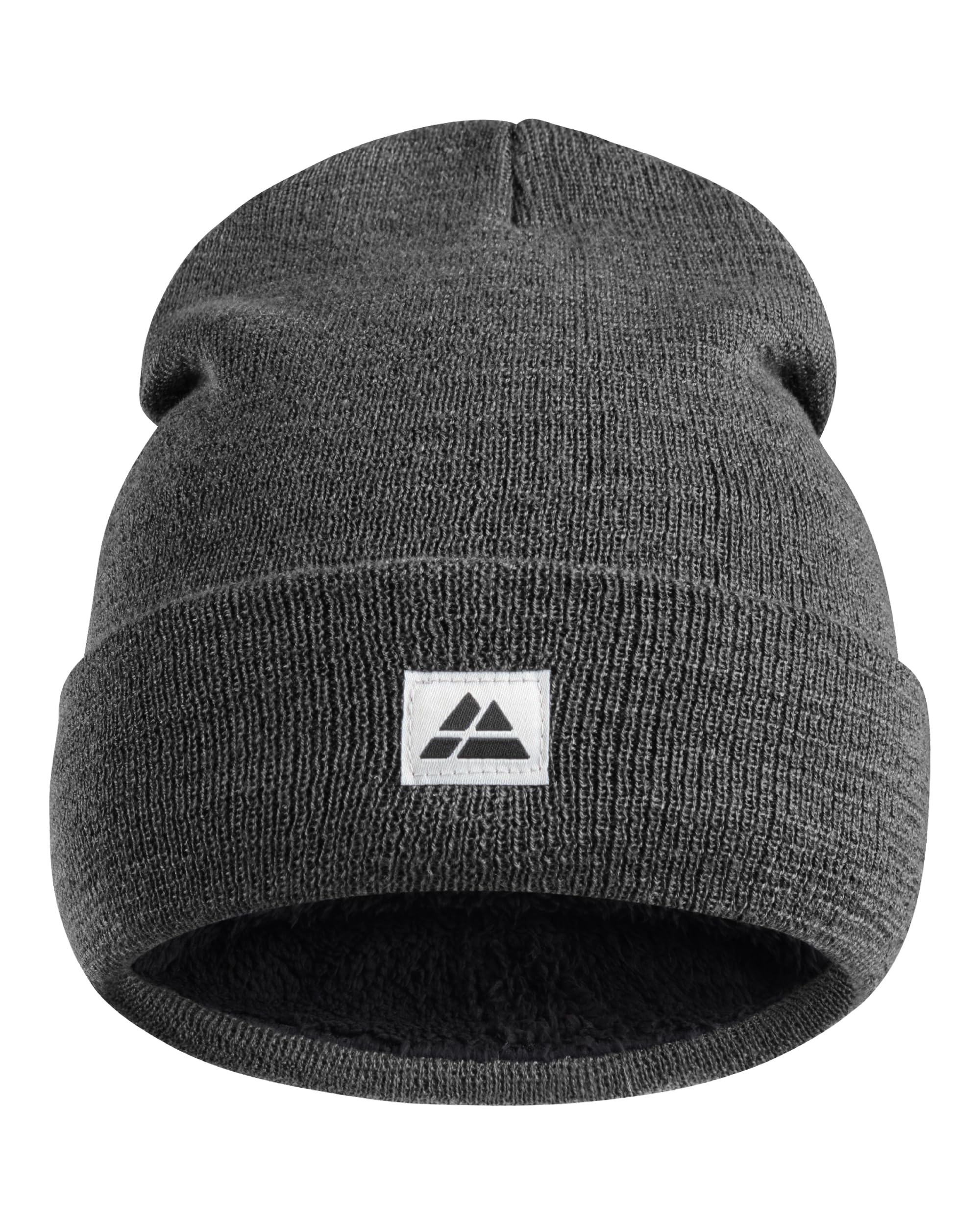 DANISH ENDURANCE Cappello Uomo Lana Merino e Fodera Pile, Berretto in Maglia, Taglia Unica Adulto, Beanie Invernale, per Sci e Sport