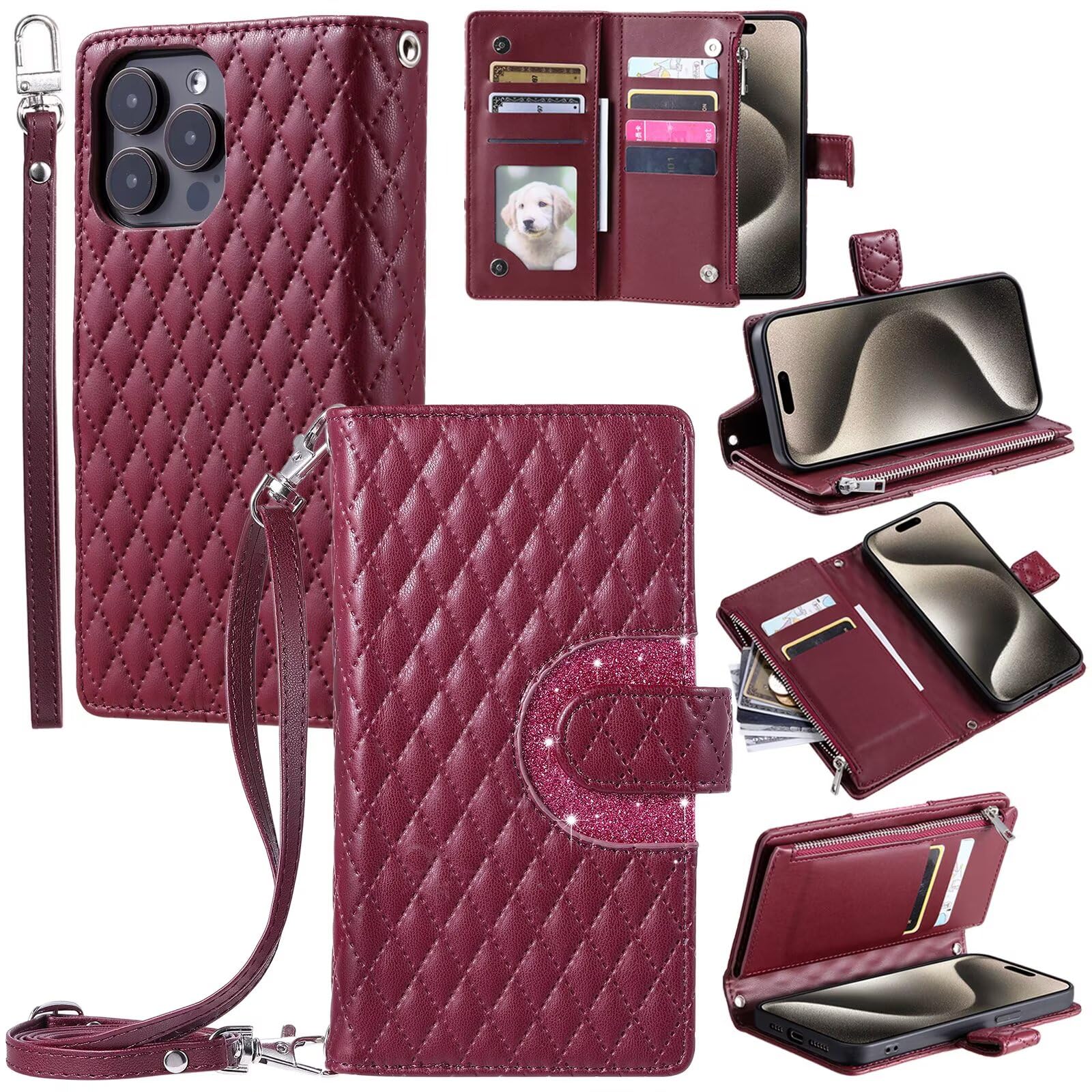 Housse Flip Cuir Synthétique Pour Sony Xperia M2 - Couleur Rouge, Fermeture Magnétique, Neuve