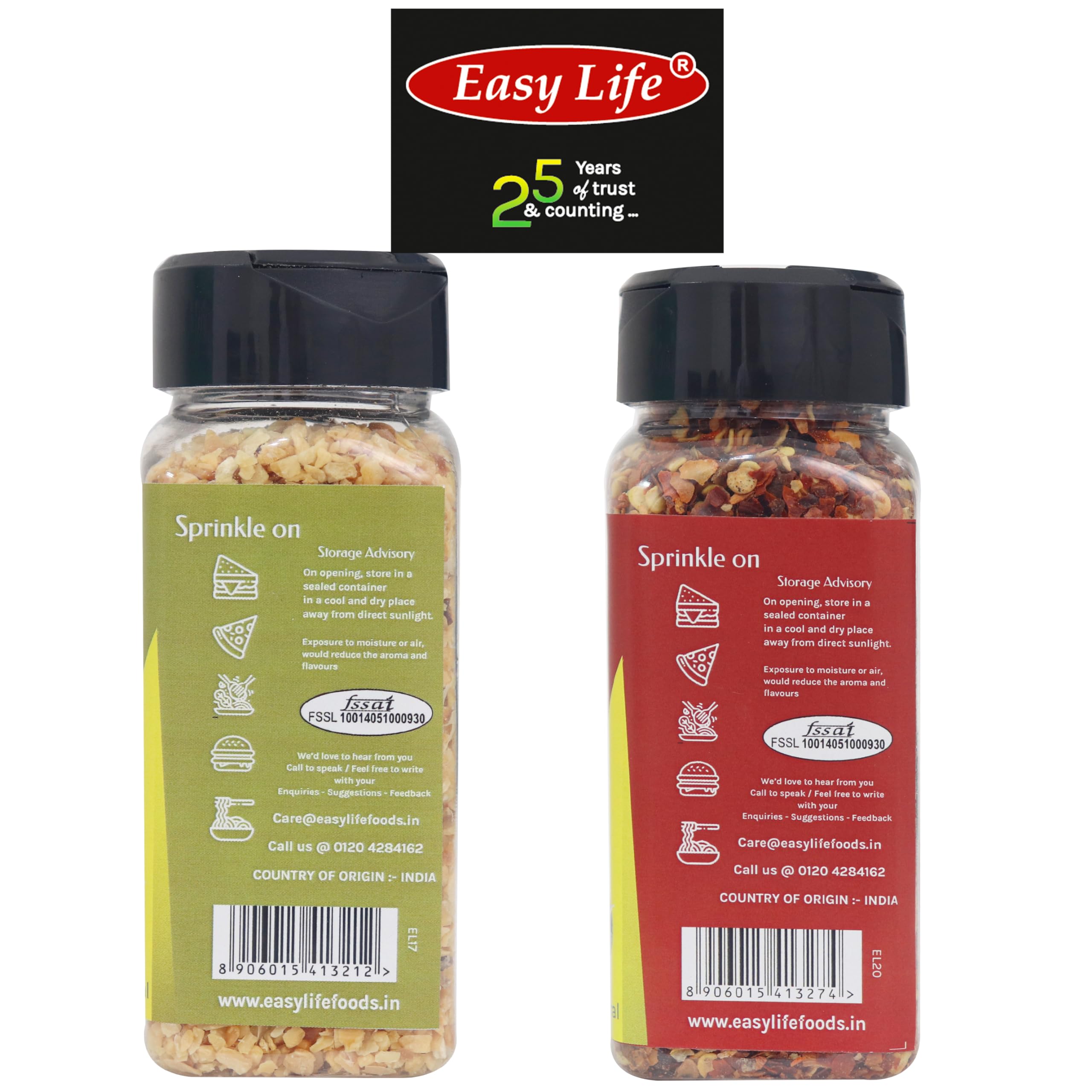 Easy Life Roasted Garlic 80g and Roasted Chilli Flakes 50g - Image 7 thumbnail