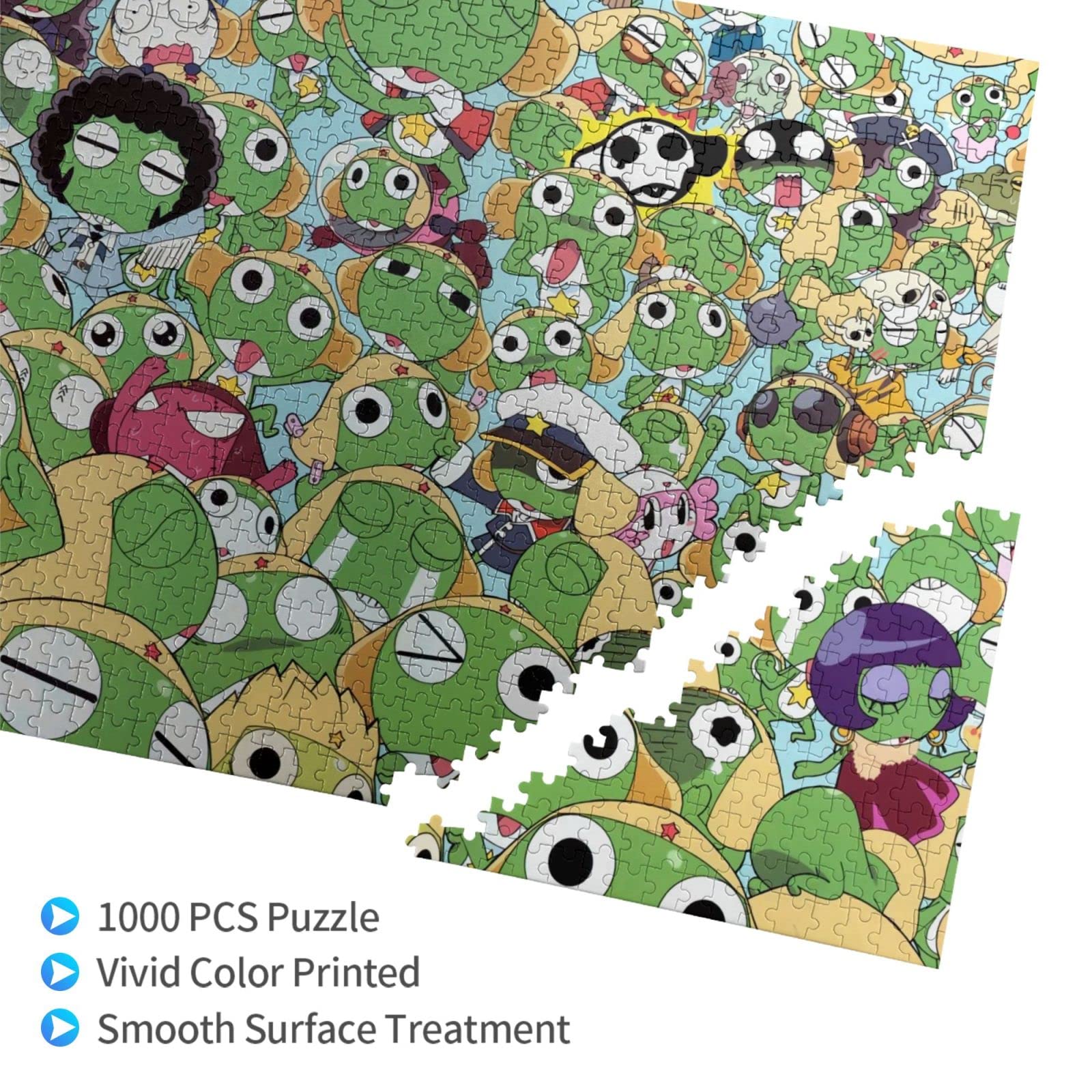 Amazon.co.jp: ケロロ軍曹 アニメ ジグソーパズル 木製 1000ピース