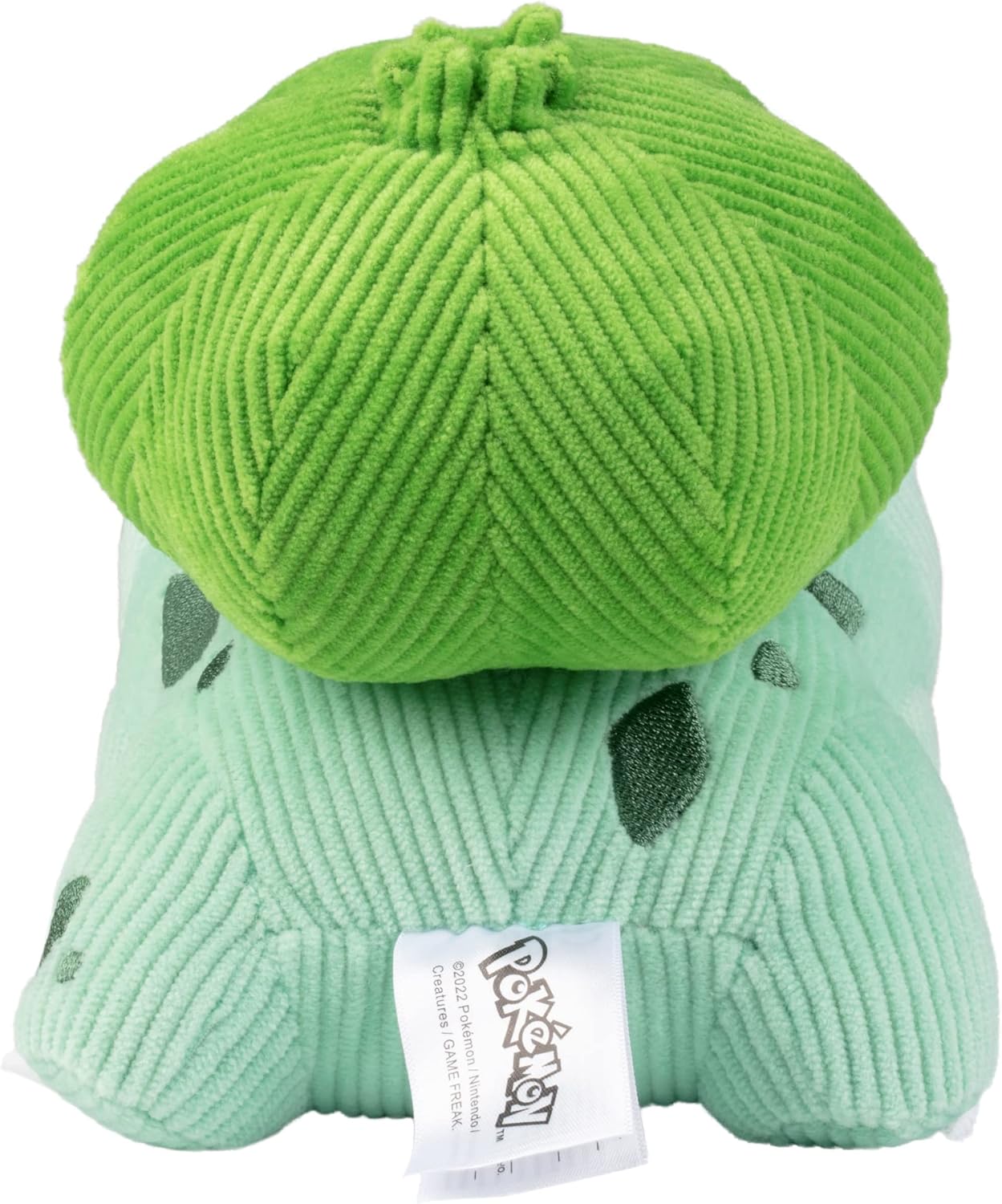 Pokémon 8" Bulbasaur Corduroy Fabric Plush - Limited Edition - Officially Licensed - Authentic Soft Stuffed Animal Toy Starter Figure - Gift for Kids, Boys, Girls - 2+
