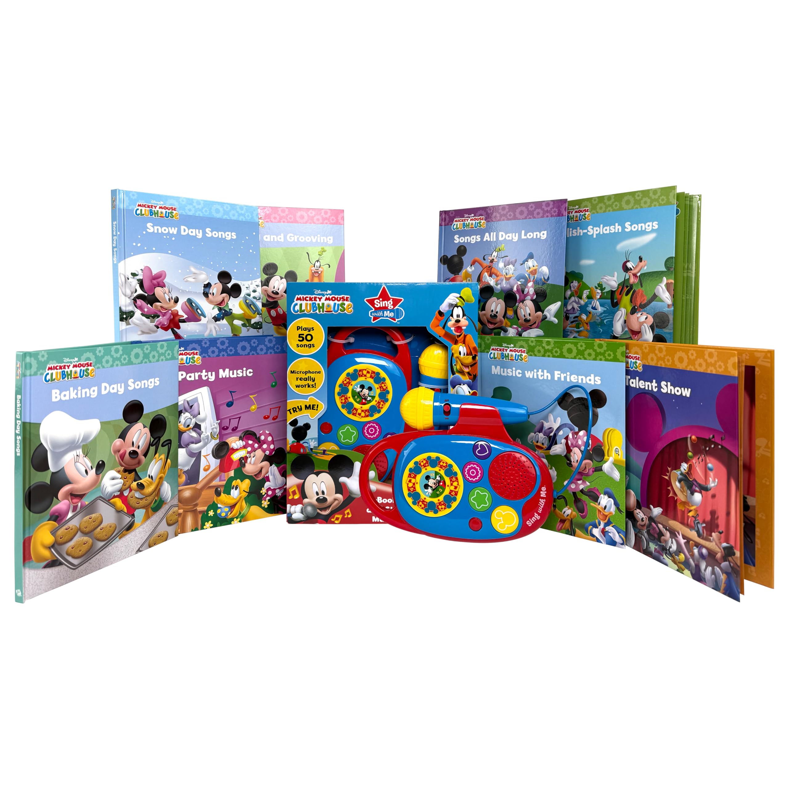 Disney Junior Mickey Mouse Clubhouse: Sing with Me 8-Book Library