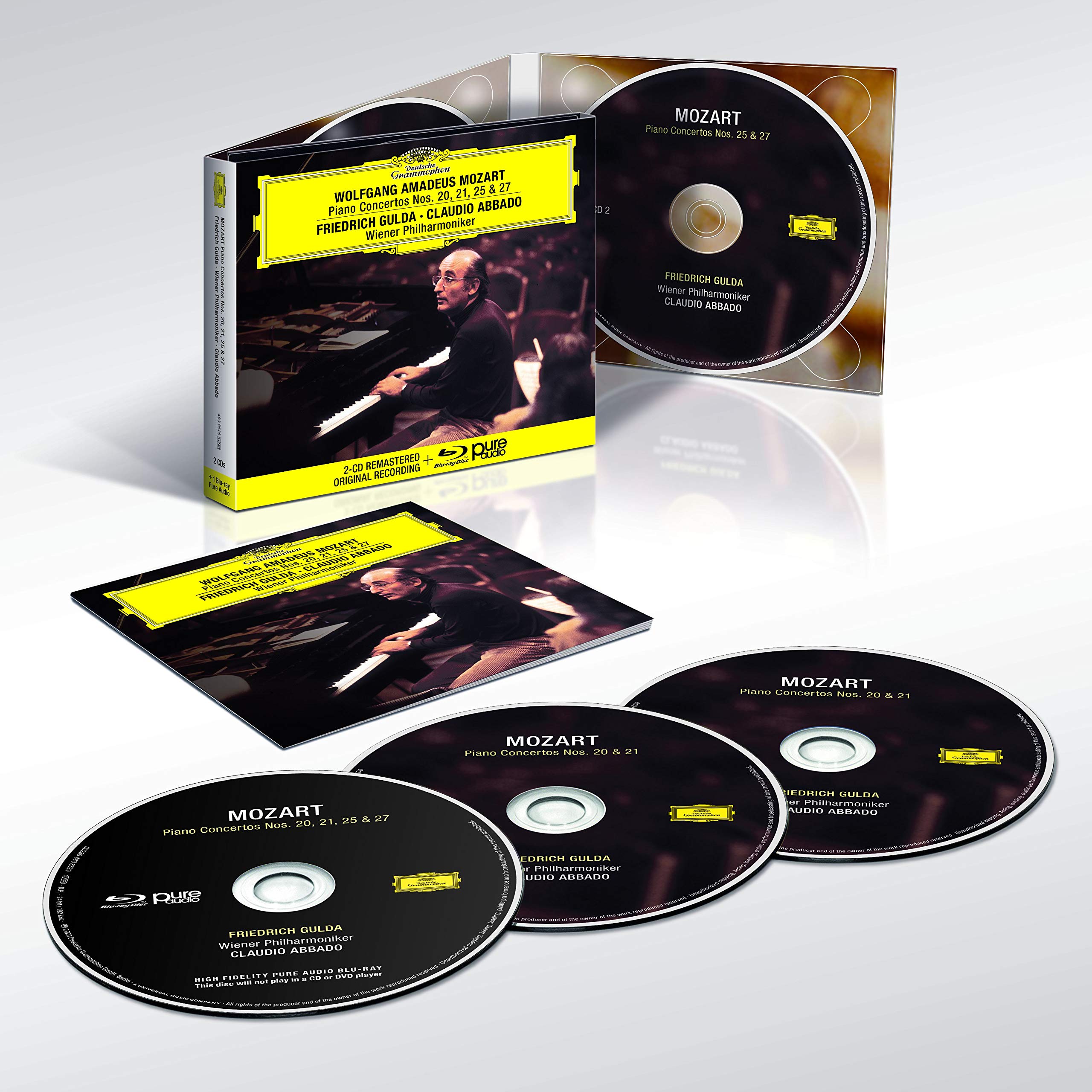 Piano Concertos Nos 20 21 25 & 27
