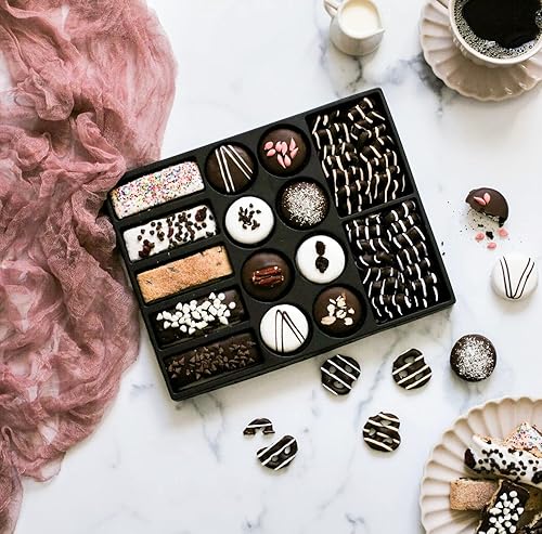 Miniatura 3 de GLUTENFREEPALACE - Cesta de regalo de galletas sin gluten  Impresionantes cestas de regalo de chocolate  Regalos de comida y bebidas para hombres