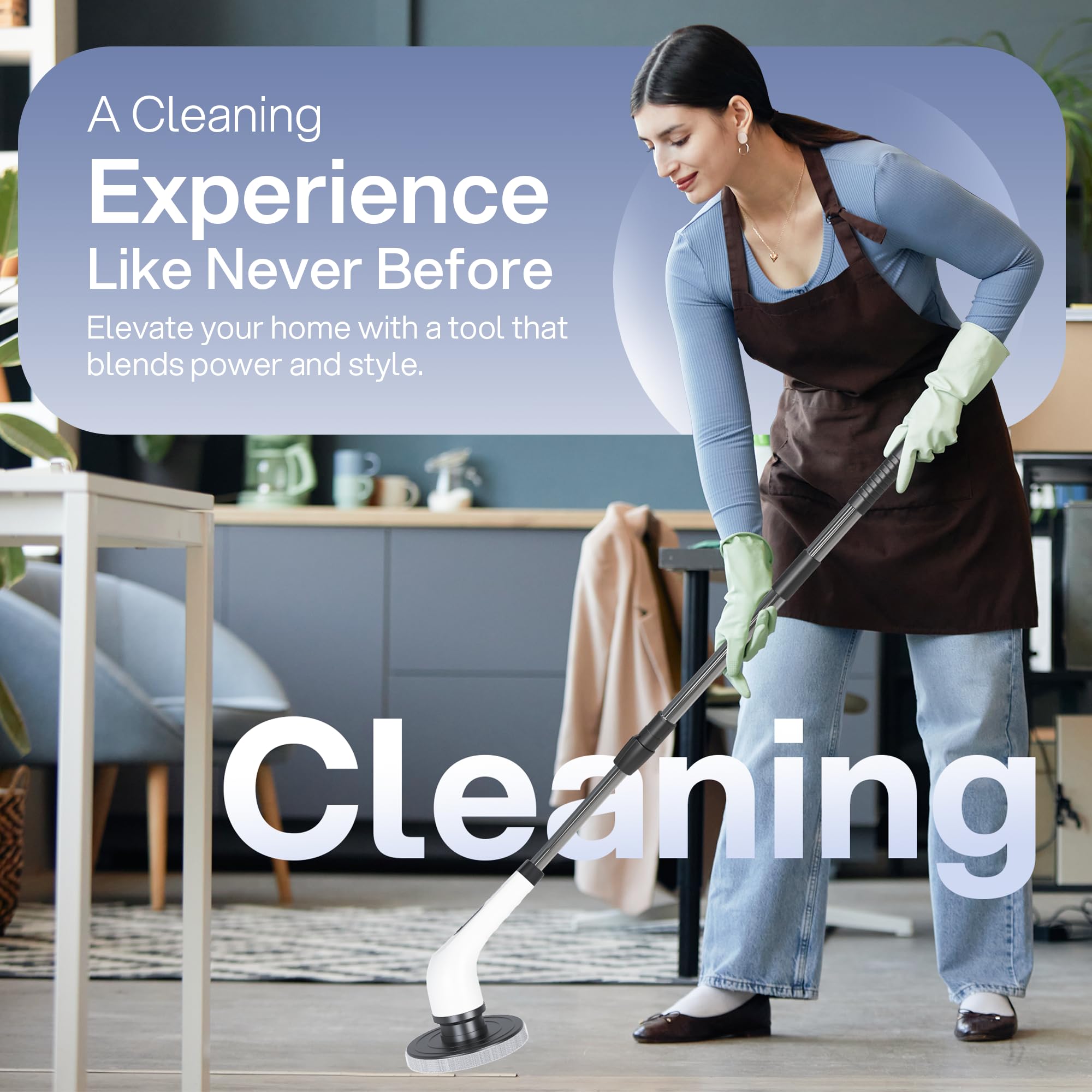Roboson Spin Scrubber - Cordless Cleaning Brush -9 Roboson Spin Scrubber - Cordless Cleaning Brush -9